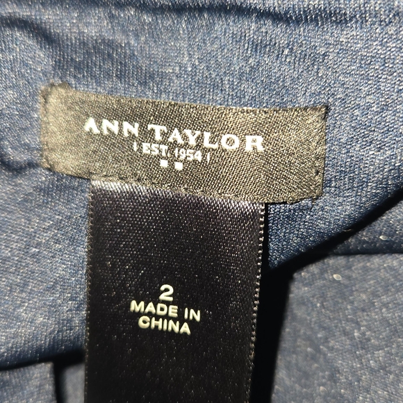 Ann Taylor Multicolor Striped Maxi Dress Sz 2 - Picture 7 of 8